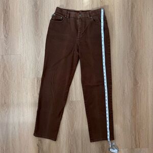 Ralph Lauren Brown Denim Jeans